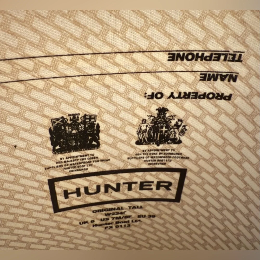 Hunter Classic Tall Black Waterproof Boots - Picture 10 of 10
